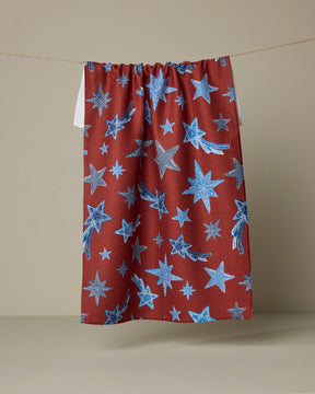 Geometry - Tea Towel Beaded Stars