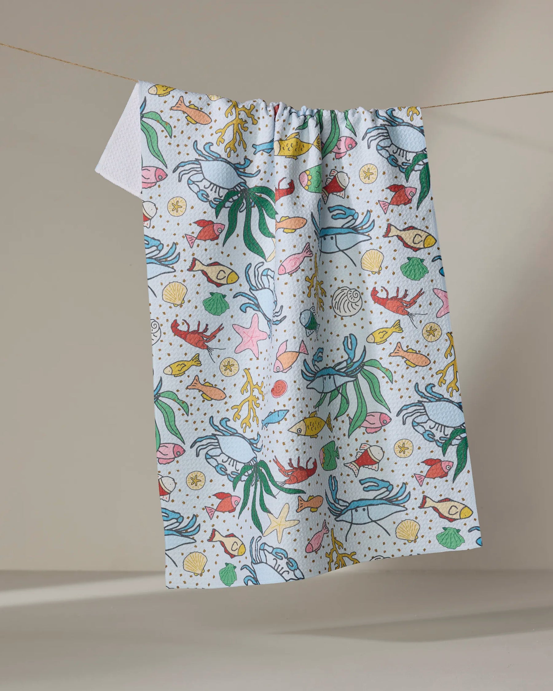 Geometry - Tea Towel Beneath The Waves