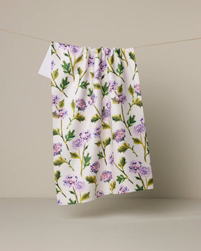 Geometry - Tea Towel Blooming Thistle