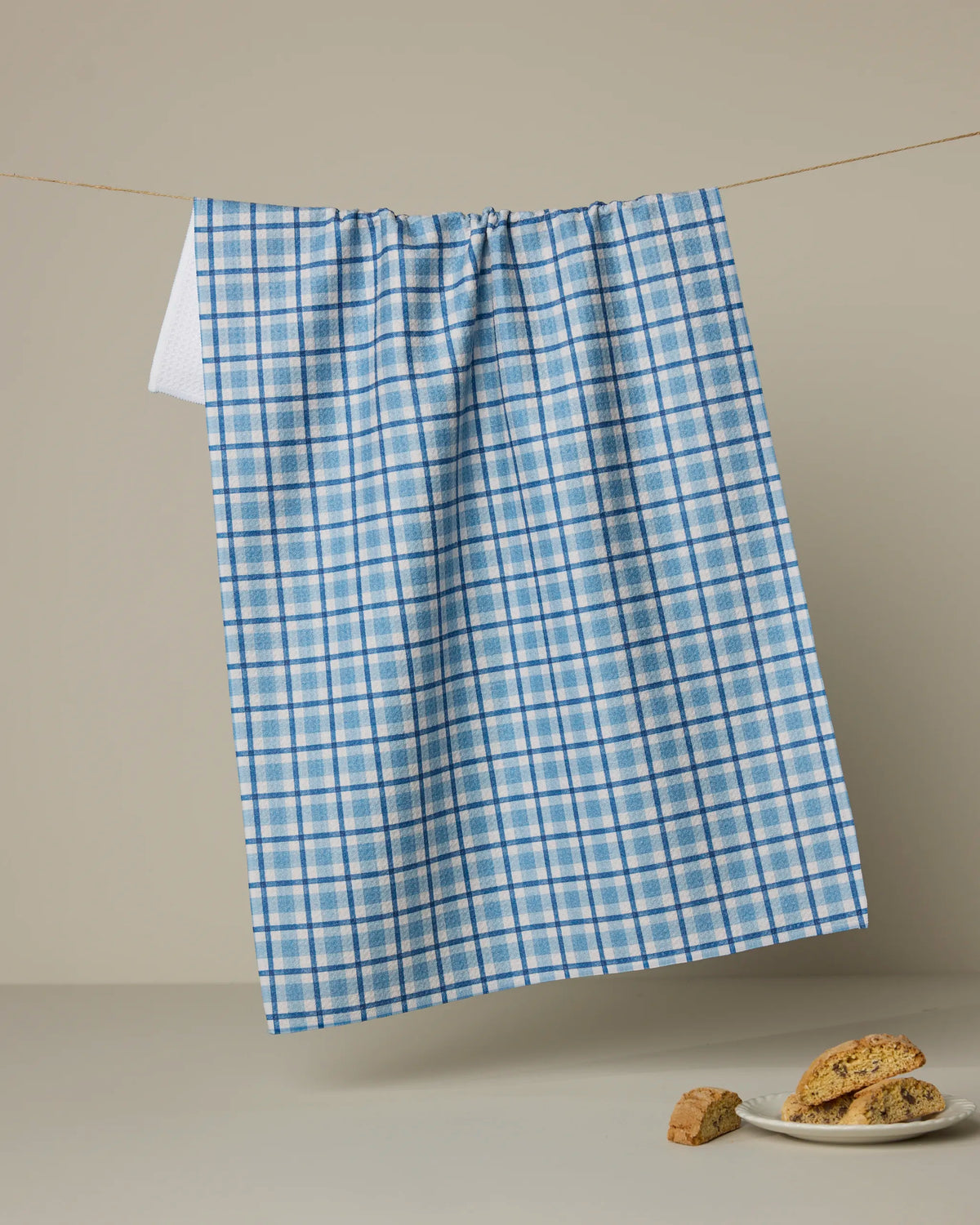 Geometry - Tea Towel Bluefield
