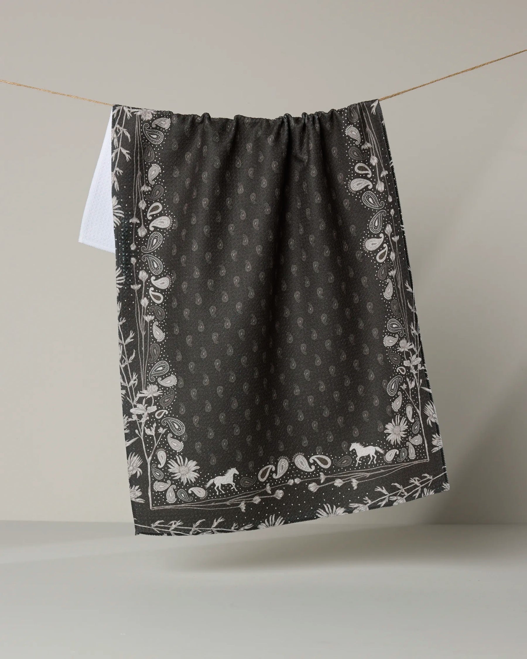 Geometry - Tea Towel Bronco Espresso