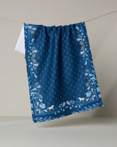 Geometry - Tea Towel Bronco Indigo