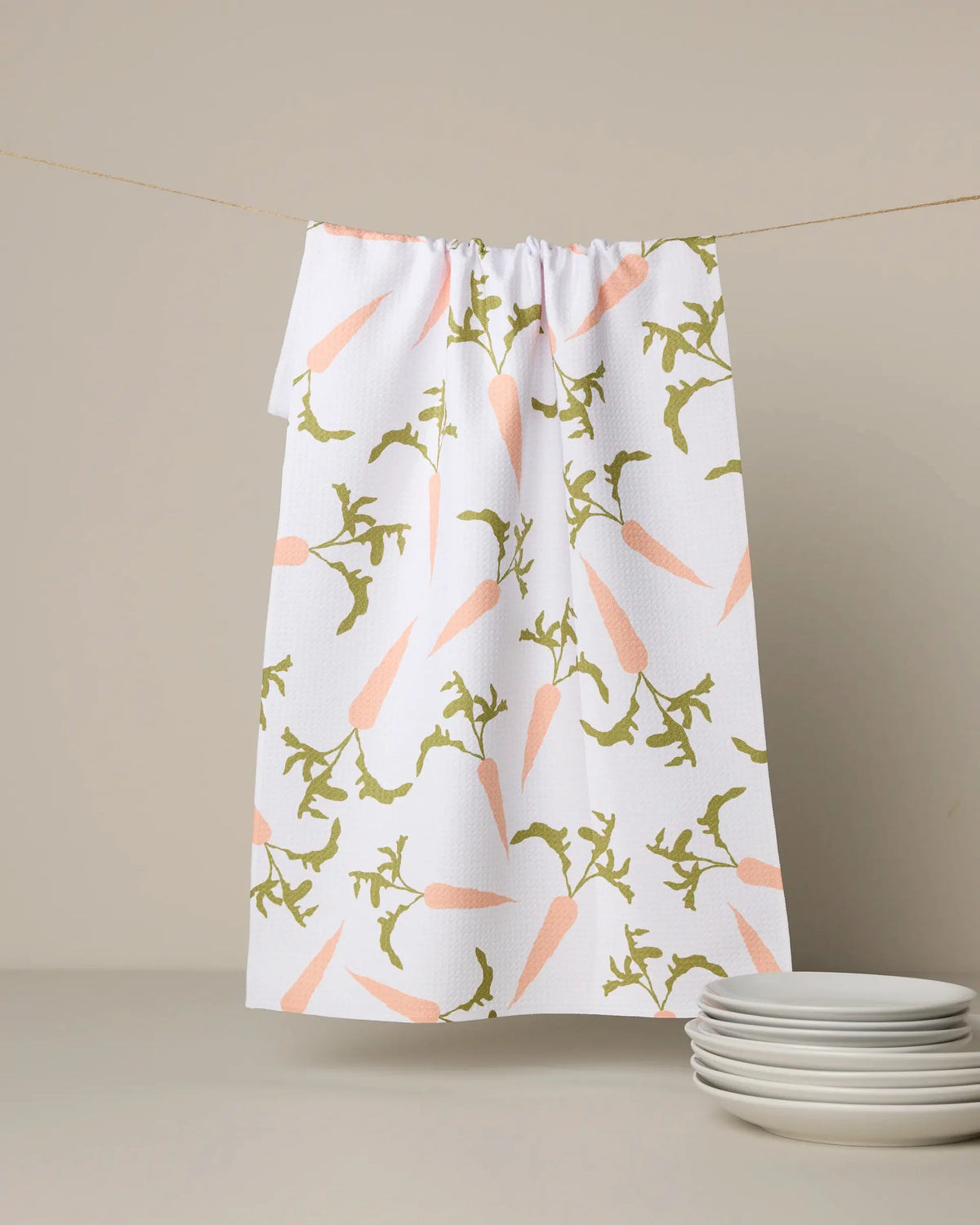 Geometry - Tea Towel Carrot Toss