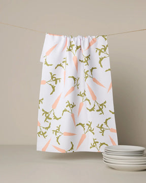 Geometry - Tea Towel Carrot Toss