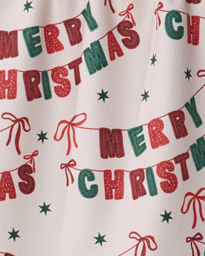 Geometry - Tea Towel Christmas Banner
