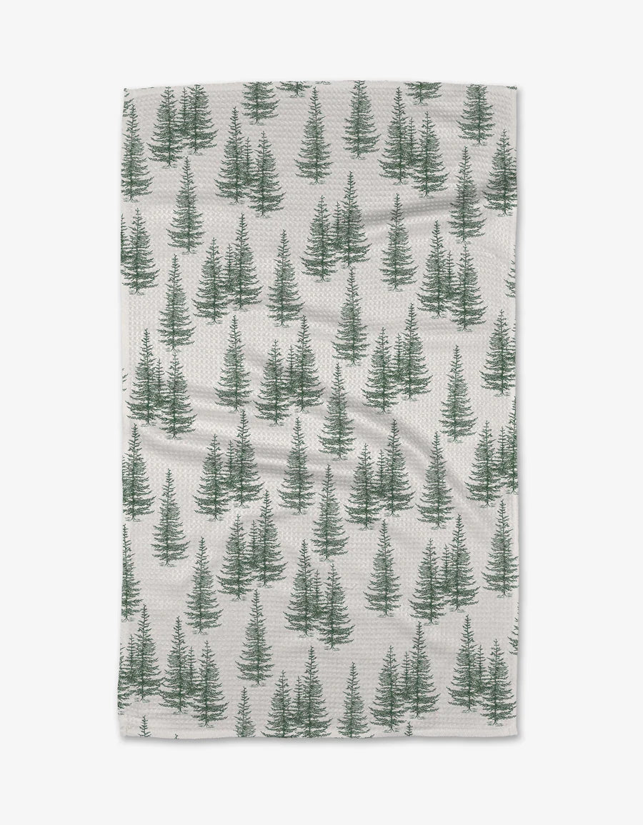 Geometry - Tea Towel Christmas Forest