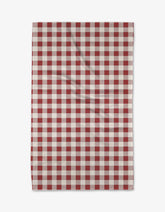 Christmas Gingham, Red, Geometry Luxe Hand Towel – Browns Kitchen