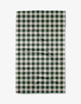 Christmas Stamp Green Tea Towel | Geometry