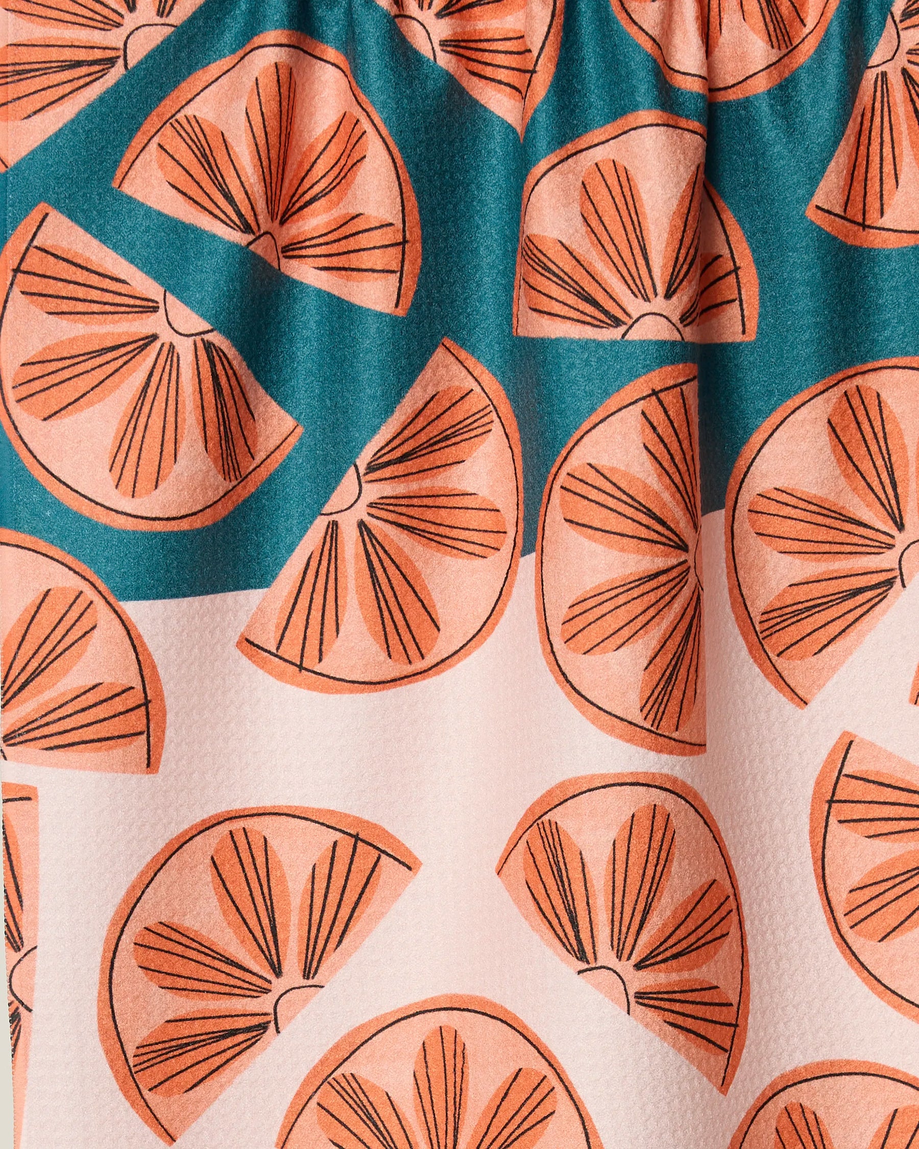 Geometry - Tea Towel Cirtus Slices