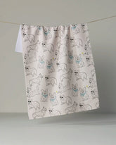 Geometry - Tea Towel Corgi Club Storm