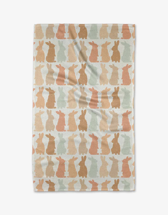 Geometry - Tea Towel Cute Easter Bunny