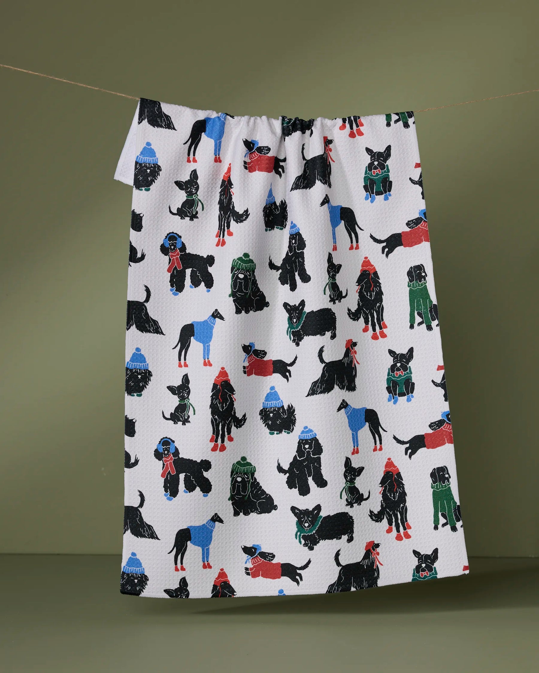 Geometry - Tea Towel Dogue Magazine