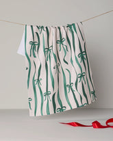 Geometry - Tea Towel Falling Ribbon Fir