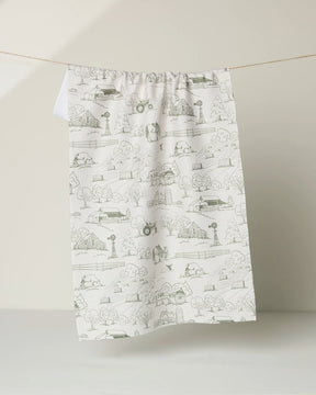 Geometry - Tea Towel Farmyard