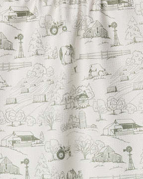 Geometry - Tea Towel Farmyard