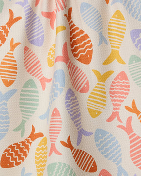 Geometry - Tea Towel Fish Flip