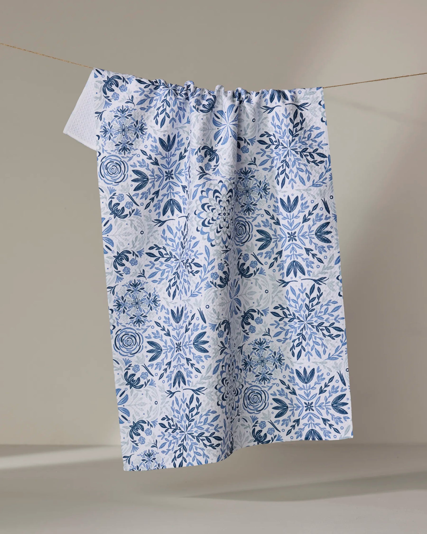 Geometry - Tea Towel Floral Medallions