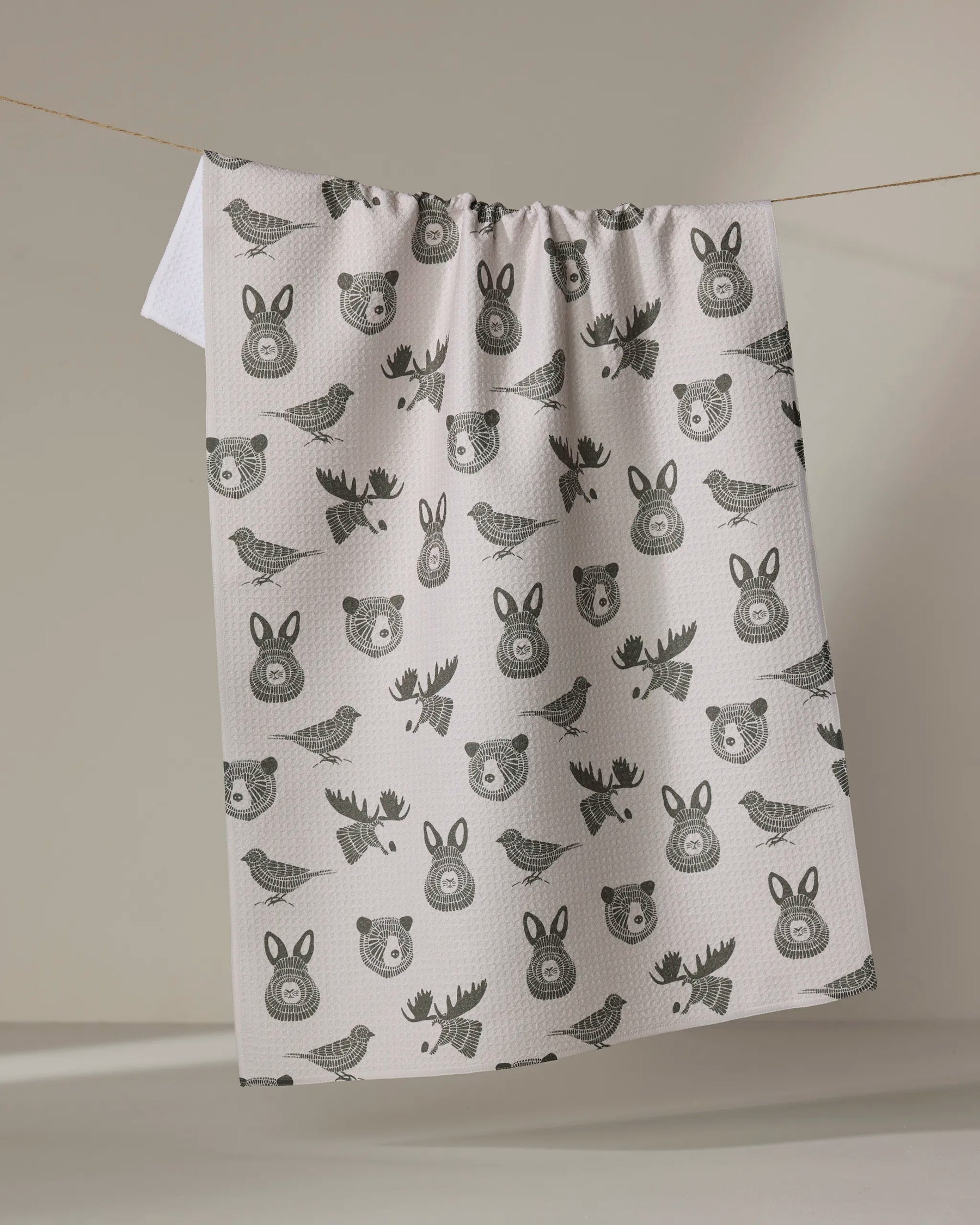 Geometry - Tea Towel Forest Animals