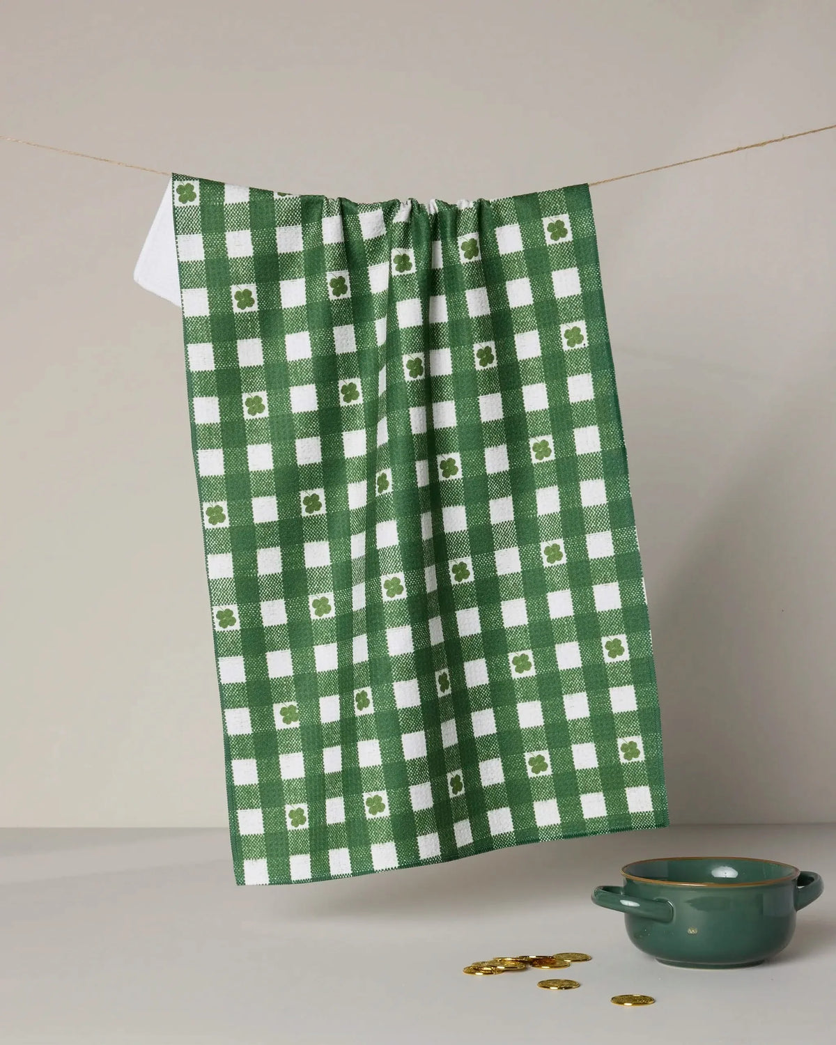 Geometry - Tea Towel Fortunate Gingham