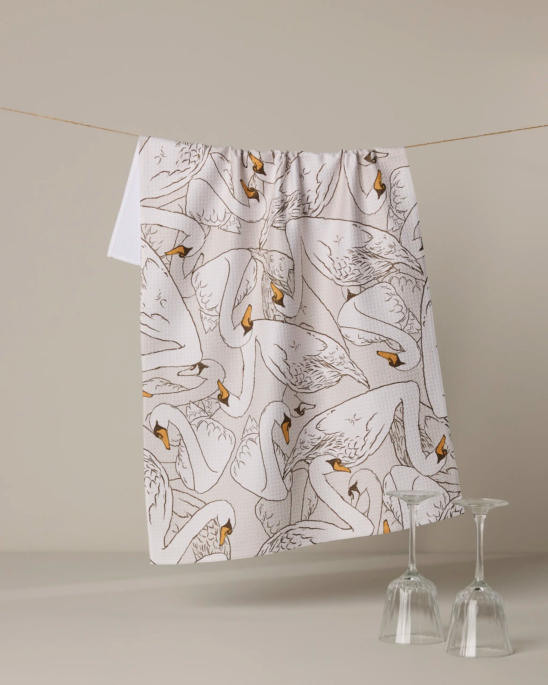 Geometry - Tea Towel Gentle Strength