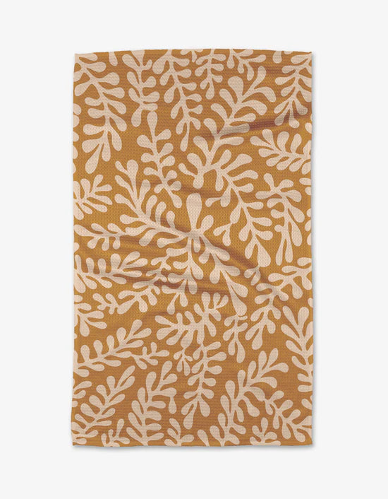 Geometry - Tea Towel Golden Fall