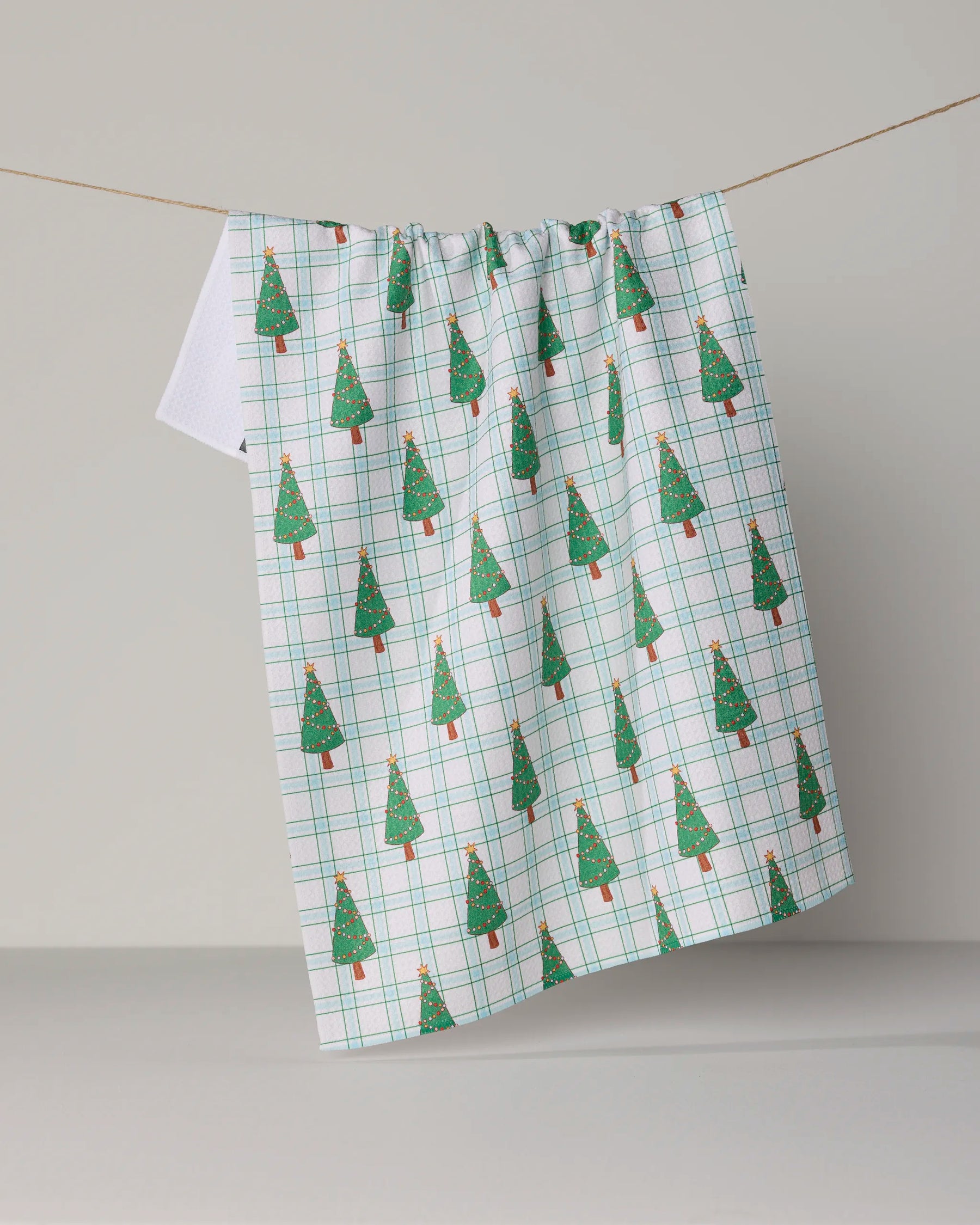 Geometry - Tea Towel Jolly Plaid
