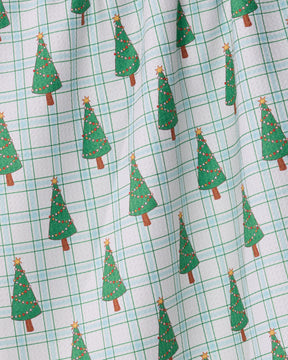 Geometry - Tea Towel Jolly Plaid