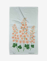 Geometry - Tea Towel July Delphinium