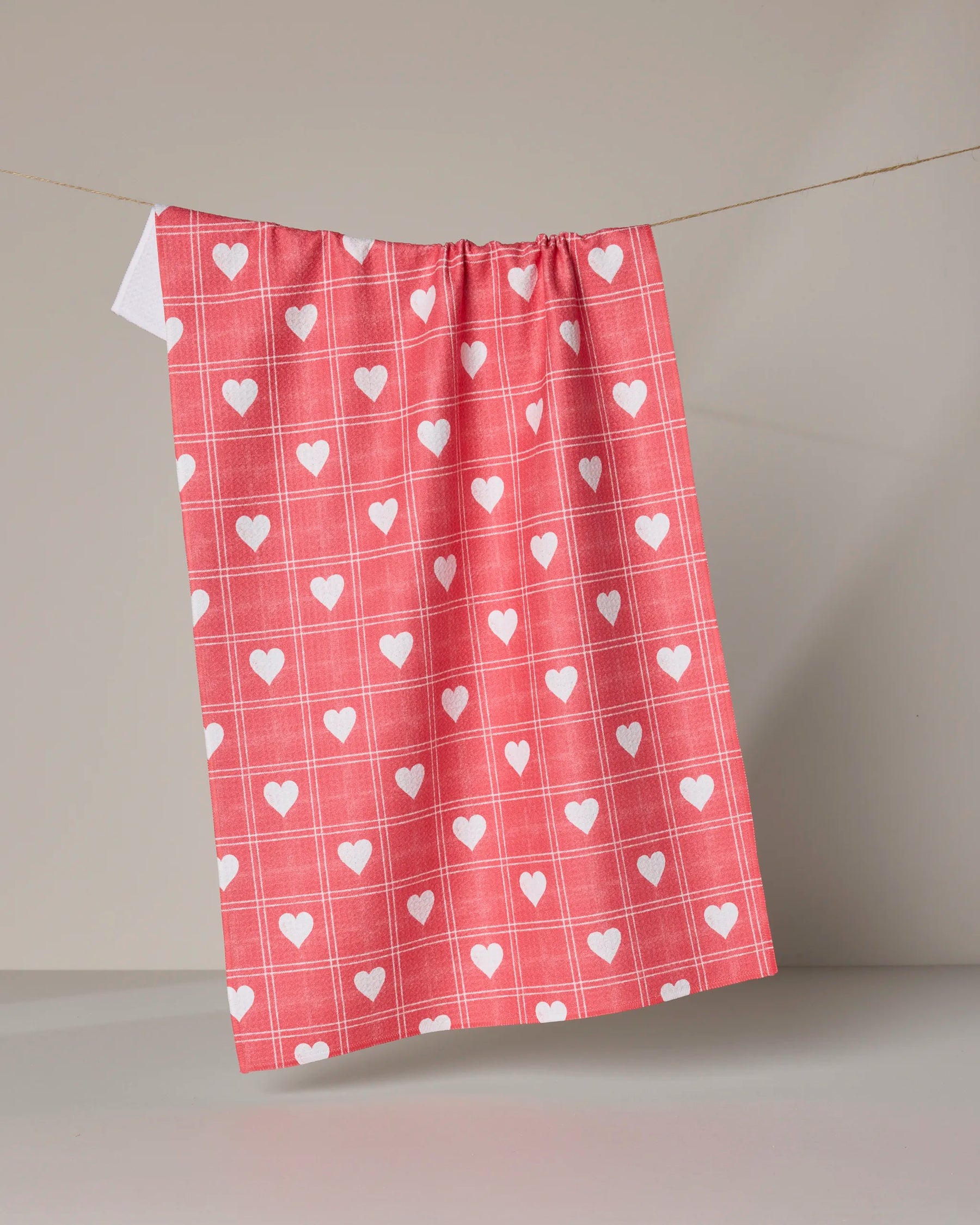 Geometry - Tea Towel  Kind Spirit Red