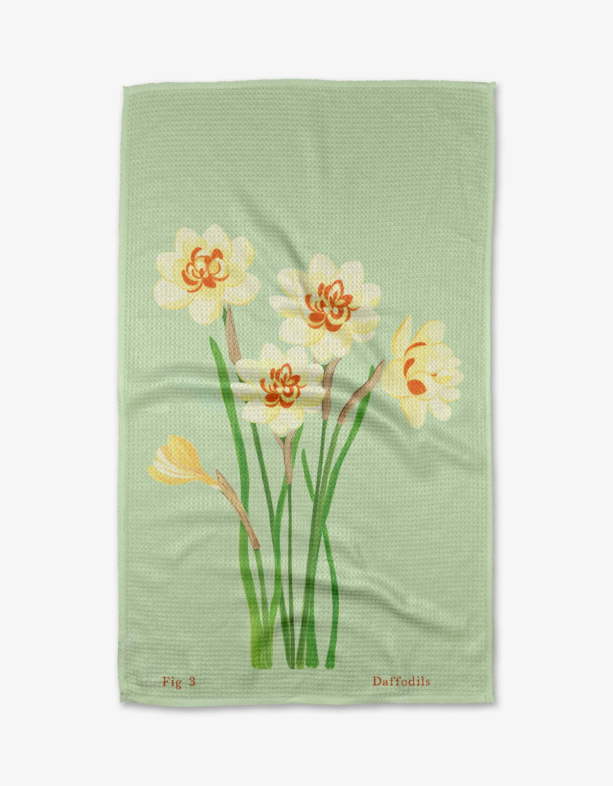 Geometry - Tea Towel March Daffodils