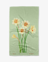 Geometry - Tea Towel March Daffodils