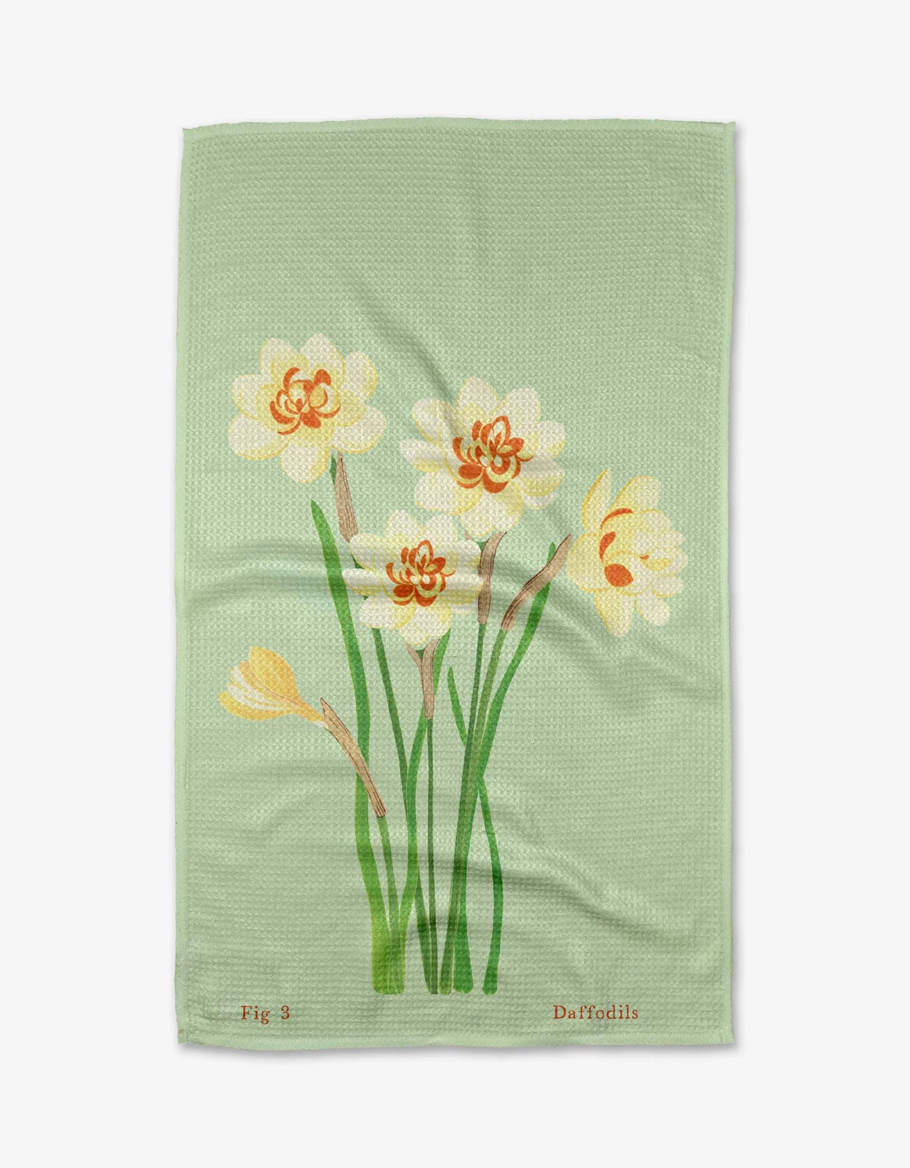Geometry - Tea Towel March Daffodils