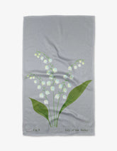 Geometry - Tea Towel May Lilly of the Valley