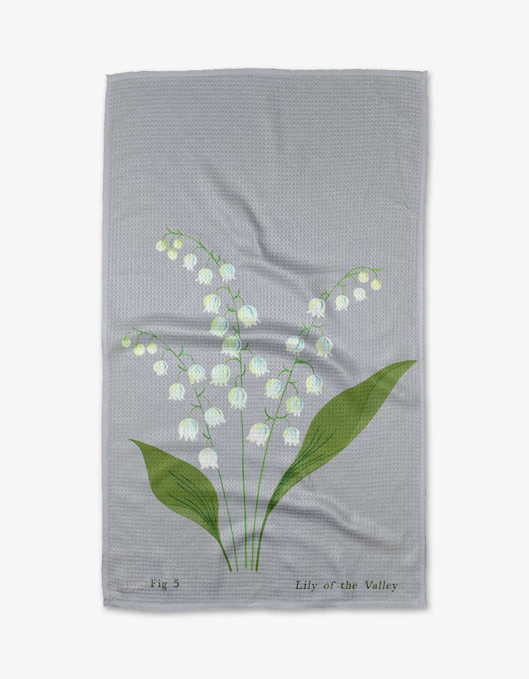 Geometry - Tea Towel May Lilly of the Valley