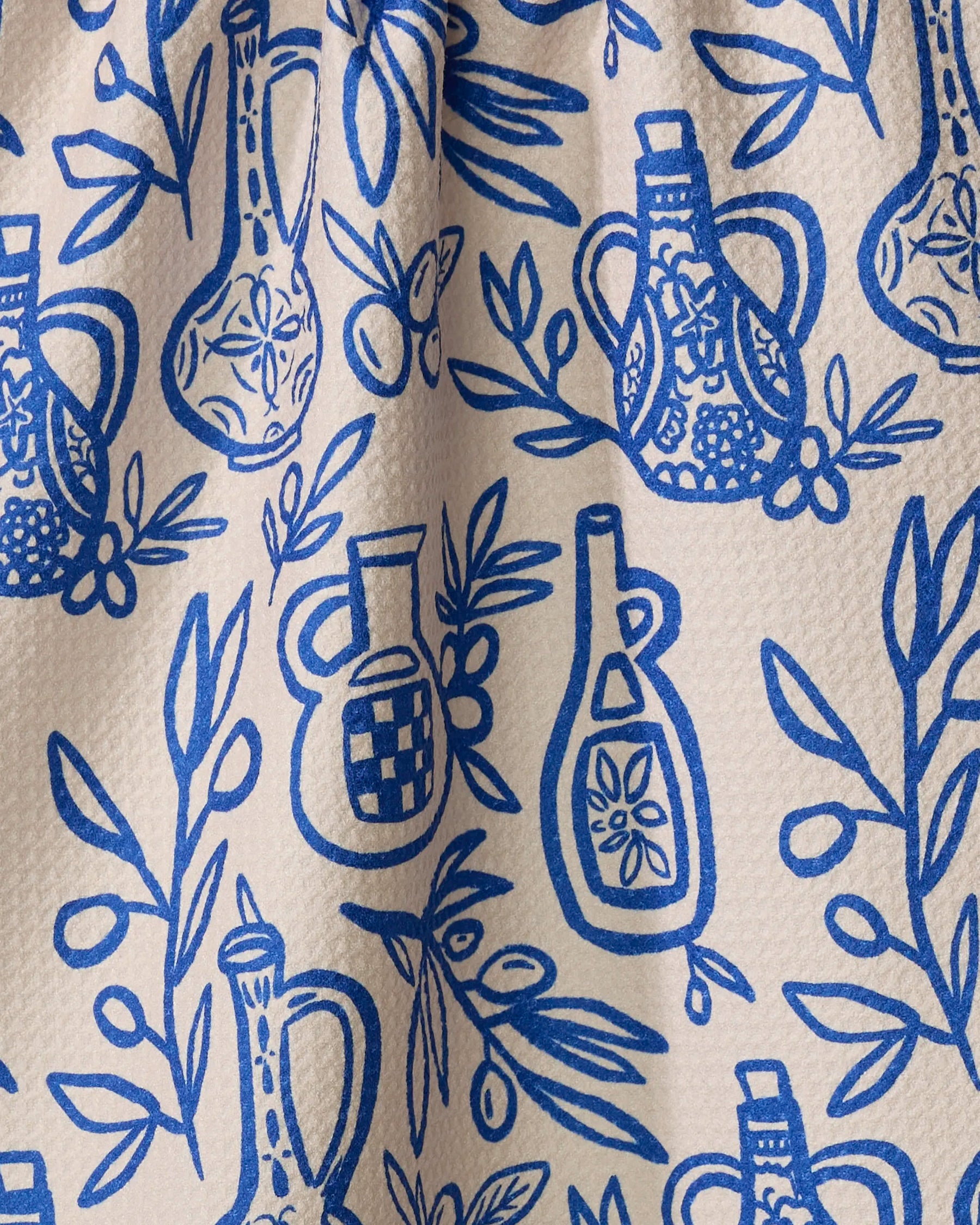 Geometry - Tea Towel Mediterrean Pour