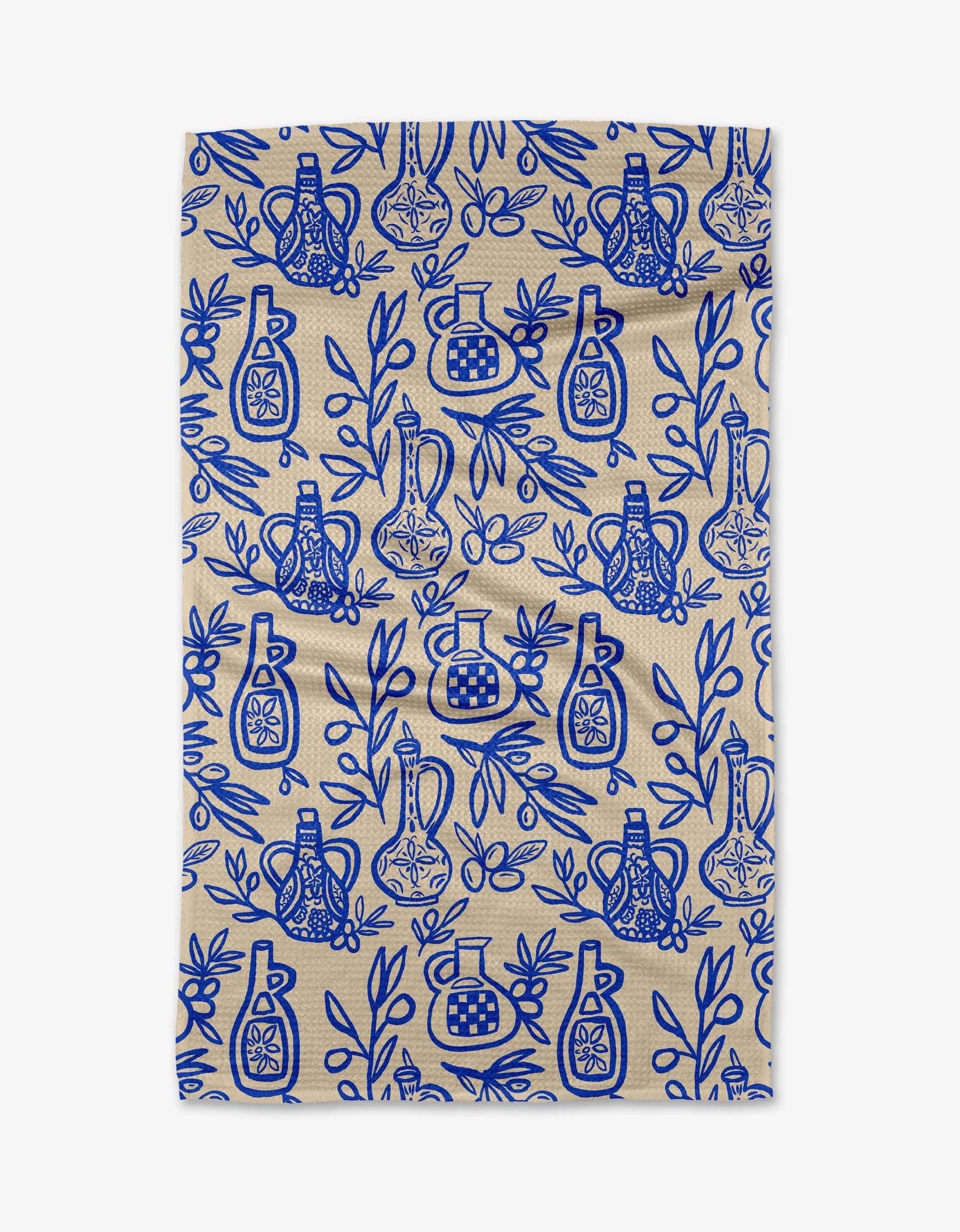 Geometry - Tea Towel Mediterrean Pour