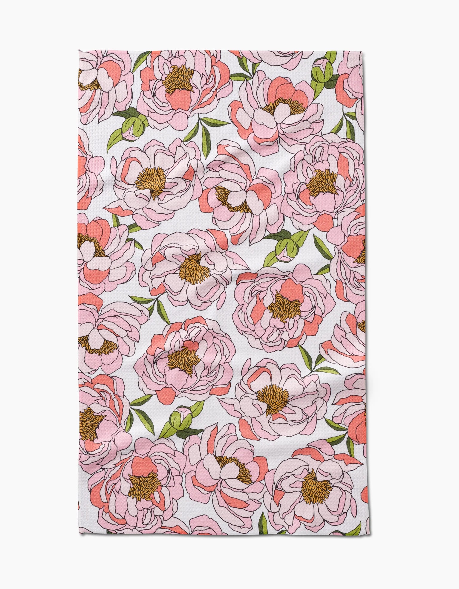 Geometry - Tea Towel Peony Paradise