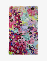 Geometry - Tea Towel Pink Fields Of Joy