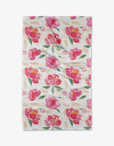 Geometry - Tea Towel Pink Peony - Southern Agriculture 