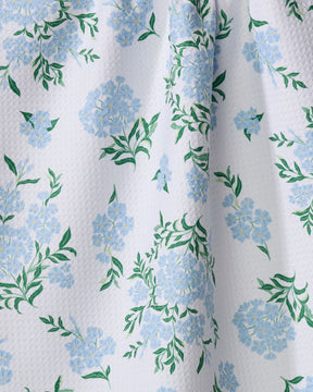 Geometry - Tea Towel Plumbago