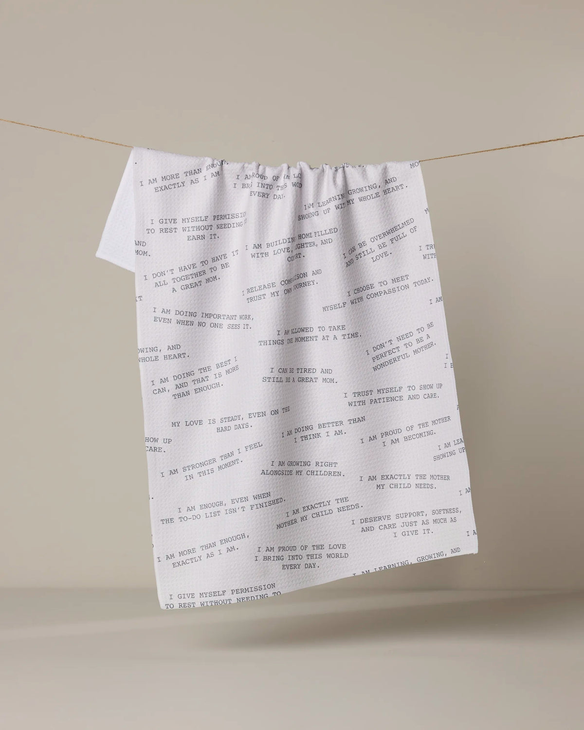 Geometry - Tea Towel Reminders For Mom
