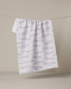 Geometry - Tea Towel Reminders For Mom