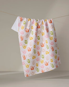 Geometry - Tea Towel Retro Watering Cans