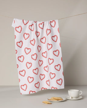 Geometry - Tea Towel Soft Heart