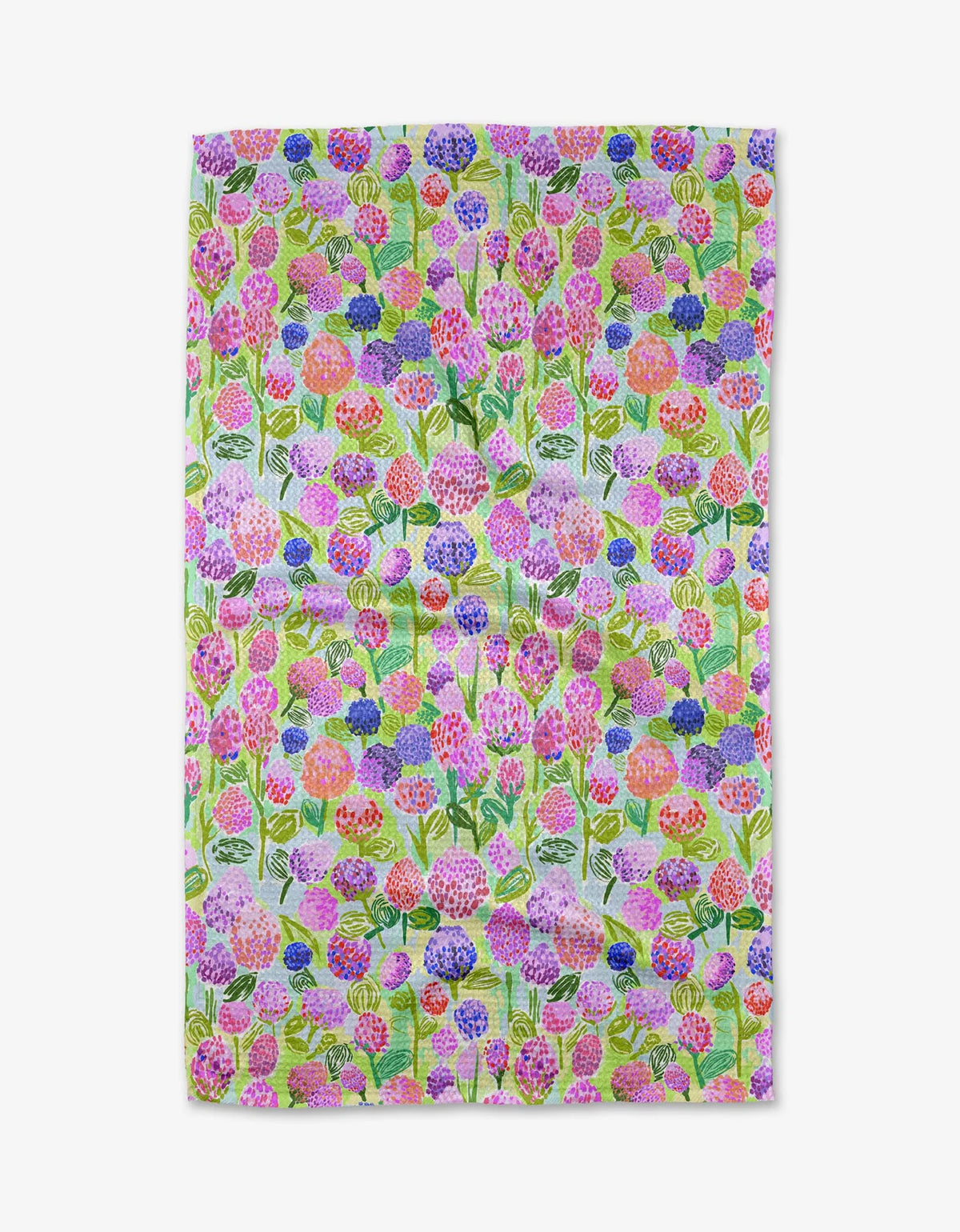 Geometry - Tea Towel Spring Clovers