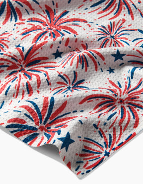 Geometry - Tea Towel Stars & Fireworks