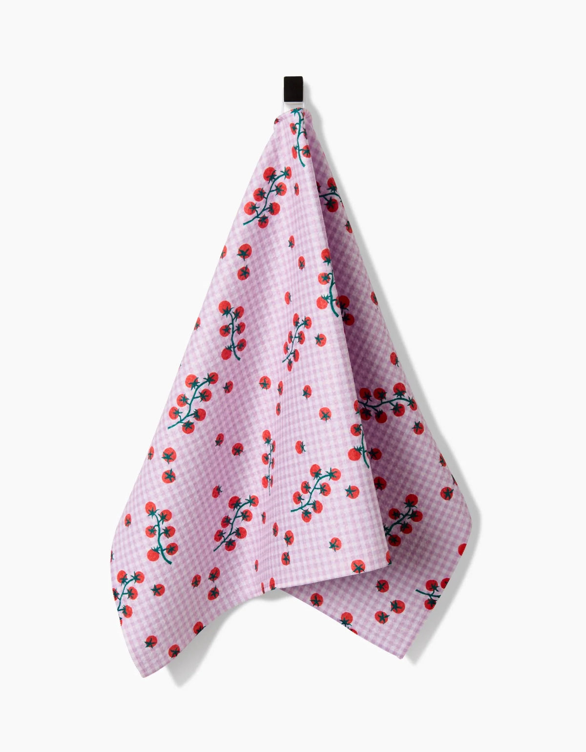 Geometry - Tea Towel Tomato Gingham