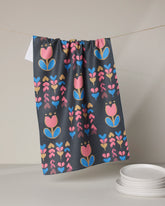 Geometry - Tea Towel Tulip Patch