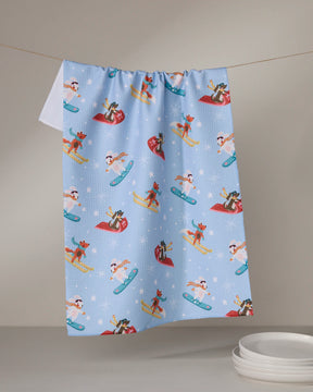 Geometry - Tea Towel Winter Friends