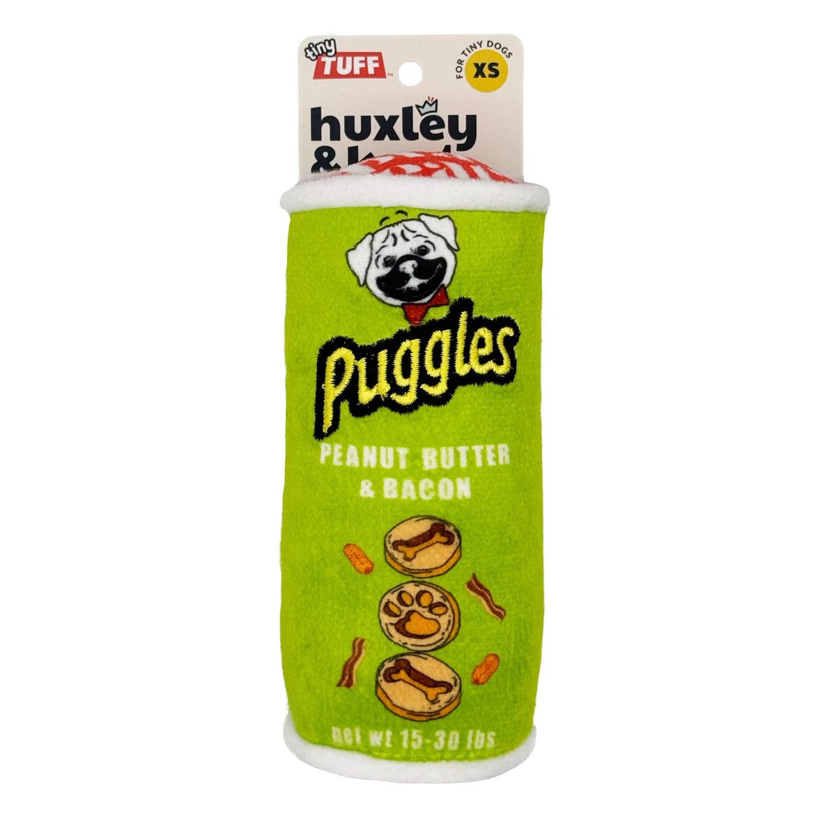 Huxley & Kent - Dog Toy Tiny Tuff Puggles Can